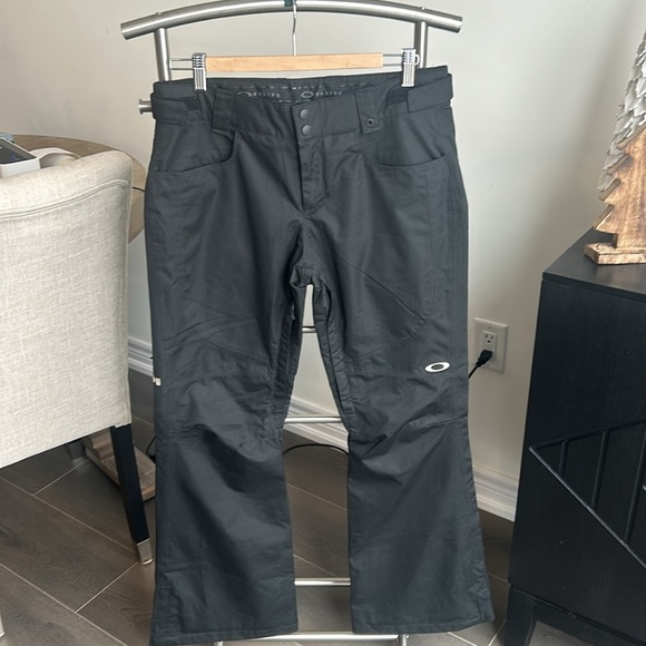 Oakley Biozone Ski Shell Waterproof Snow Pants 10K Black Women Size S - Picture 6 of 15